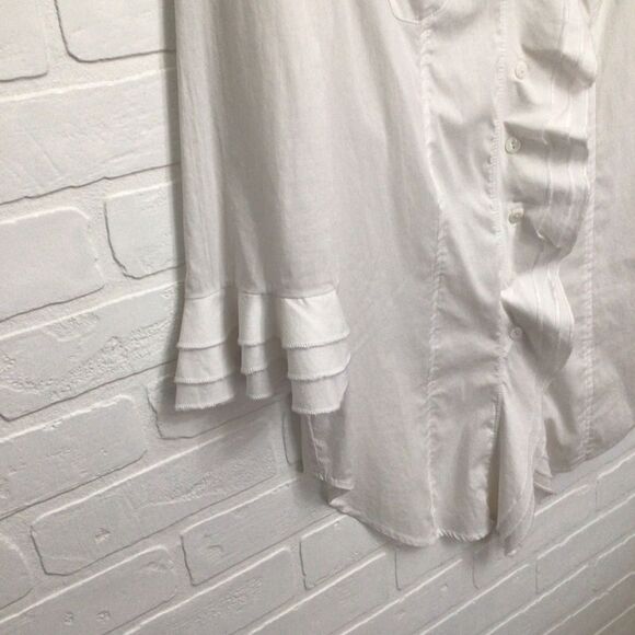JOSEPH Ribkoff white blouse size 12 - Picture 6 of 15